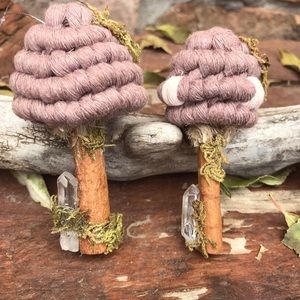 Handmade Mushroom Ornament’s (2)